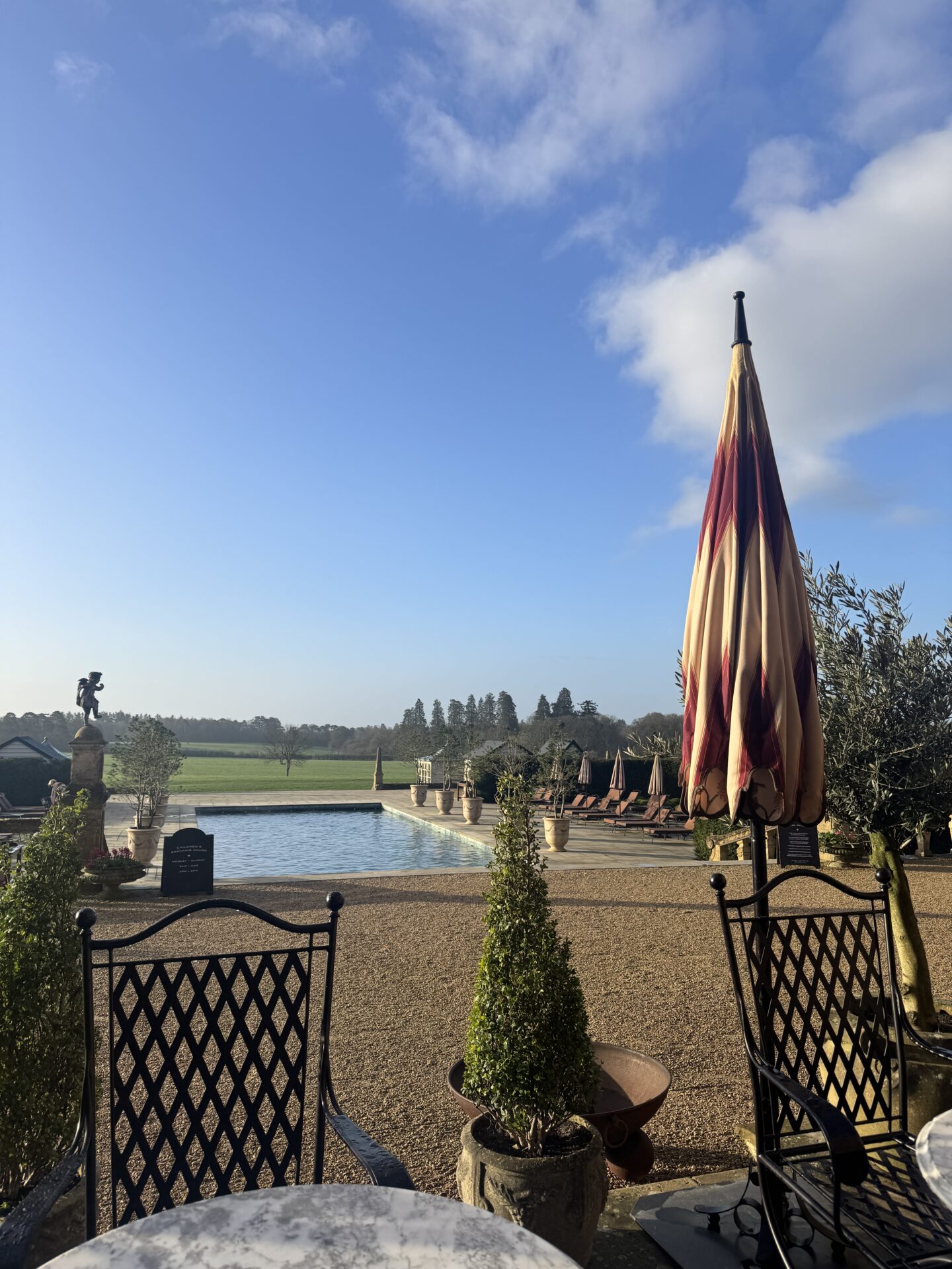 Estelle Manor Swimming Pool Oxfordshire